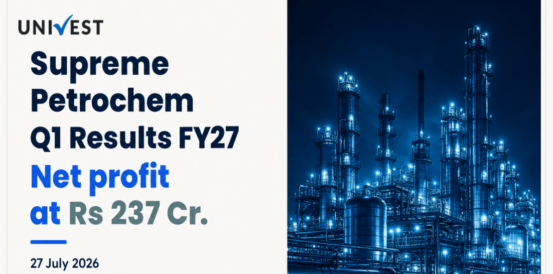 Supreme Petrochem Q1 Results FY27: Net Profit at Rs 237 Cr for June 2026 Quarter