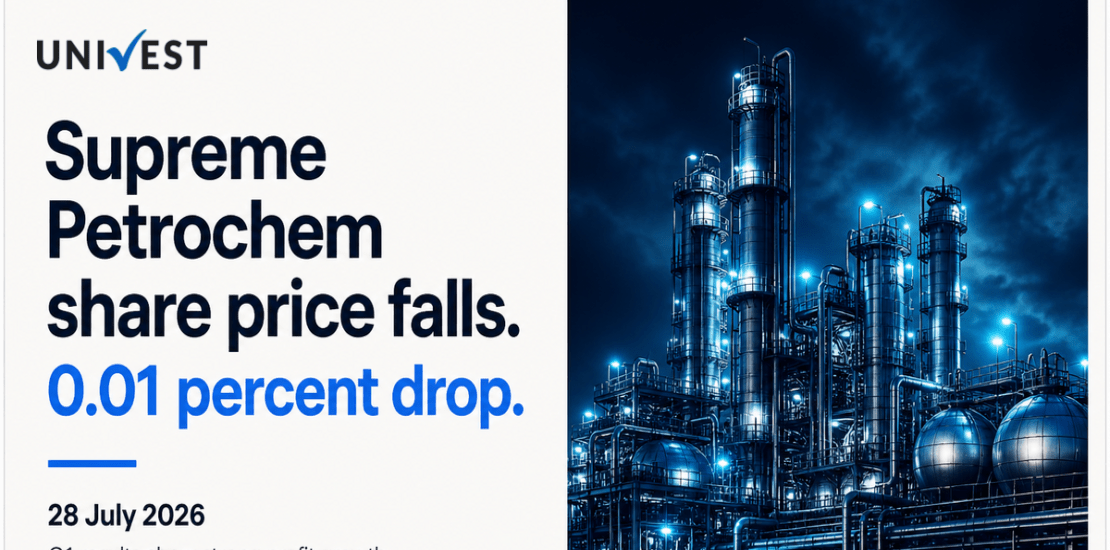 Supreme Petrochem Share Price Falls 0.01 Percent After Q1 Results