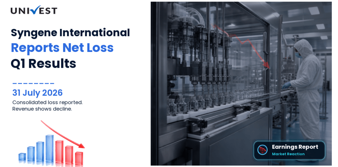 Syngene International Q1 Results FY27: Net Loss at Rs 9 Cr for June 2026 Quarter
