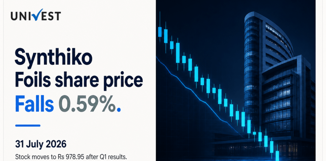 Synthiko Foils Share Price Falls 0.59% After Q1 Results