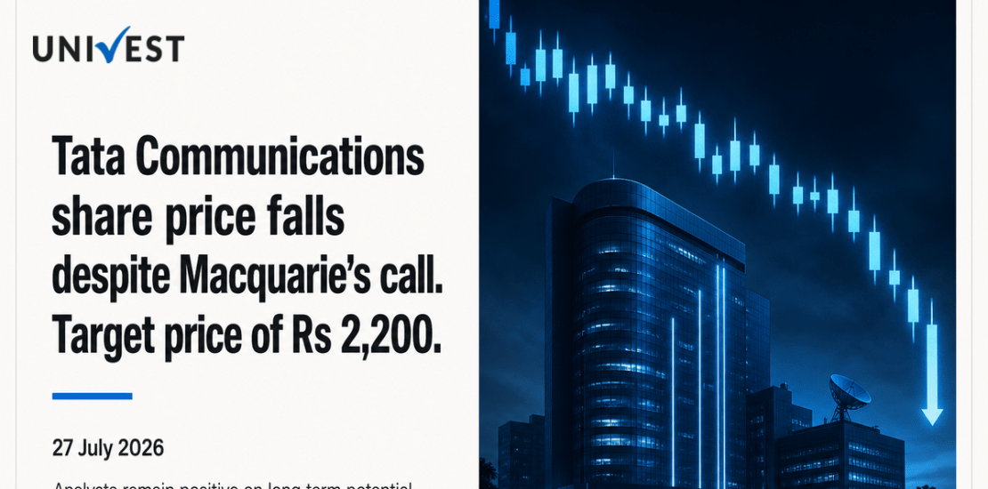 Tata Communications Share Price Falls Despite Macquarie's Outperform Call and Rs 2,200 Target