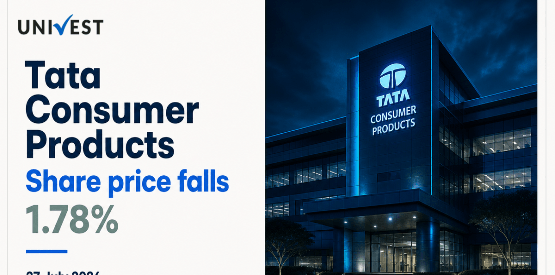 Tata Consumer Products Share Price Falls 1.78% After Q1 FY27 Results