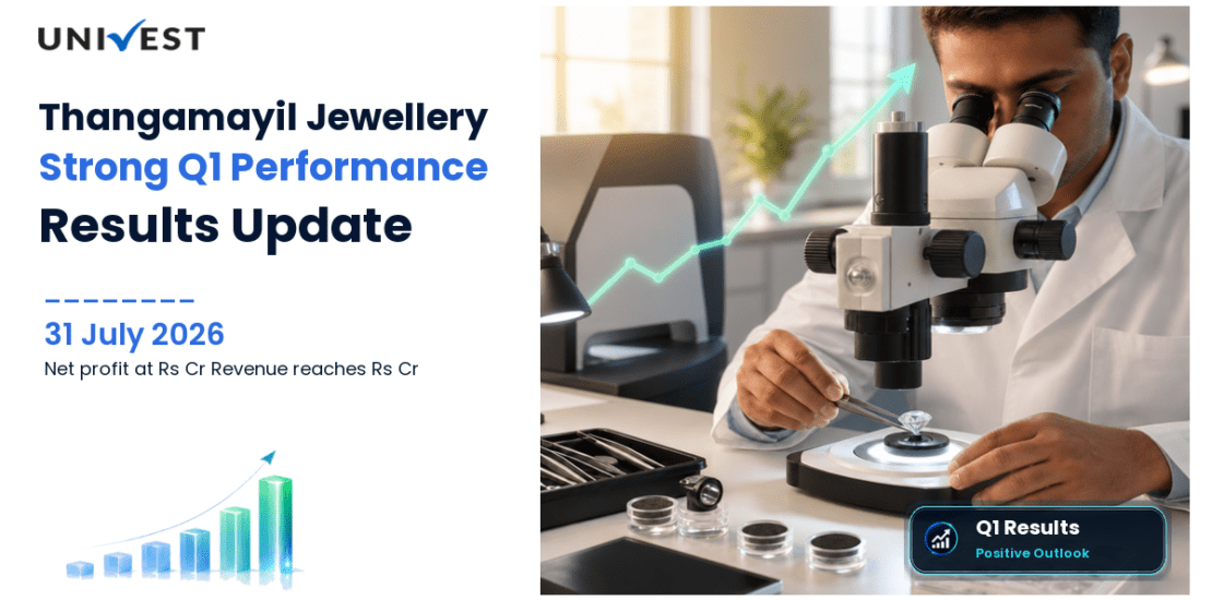 Thangamayil Jewellery Q1 Results FY27: Net Profit at Rs 85 Cr for June 2026 Quarter