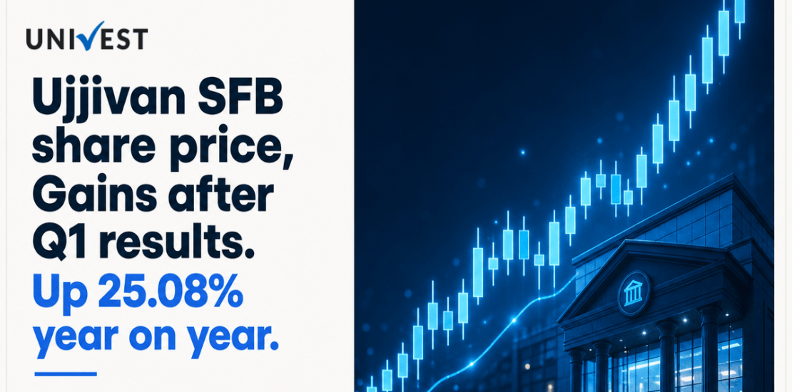 Ujjivan SFB Share Price Gains After Q1 Results, Trades Near Rs 69.08