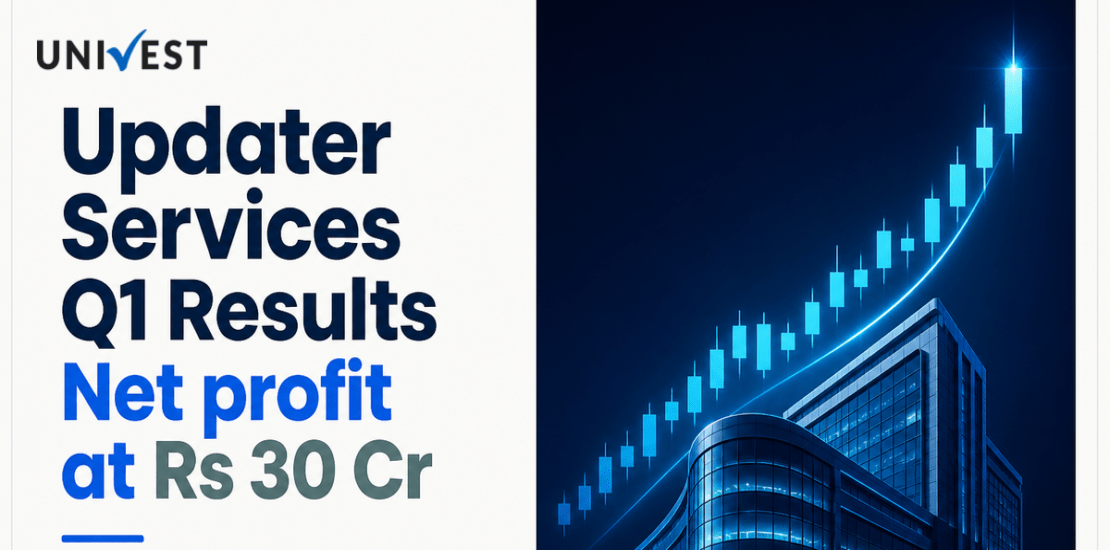 Updater Services Q1 Results FY27: Net Profit at Rs 30 Cr for June 2026 Quarter