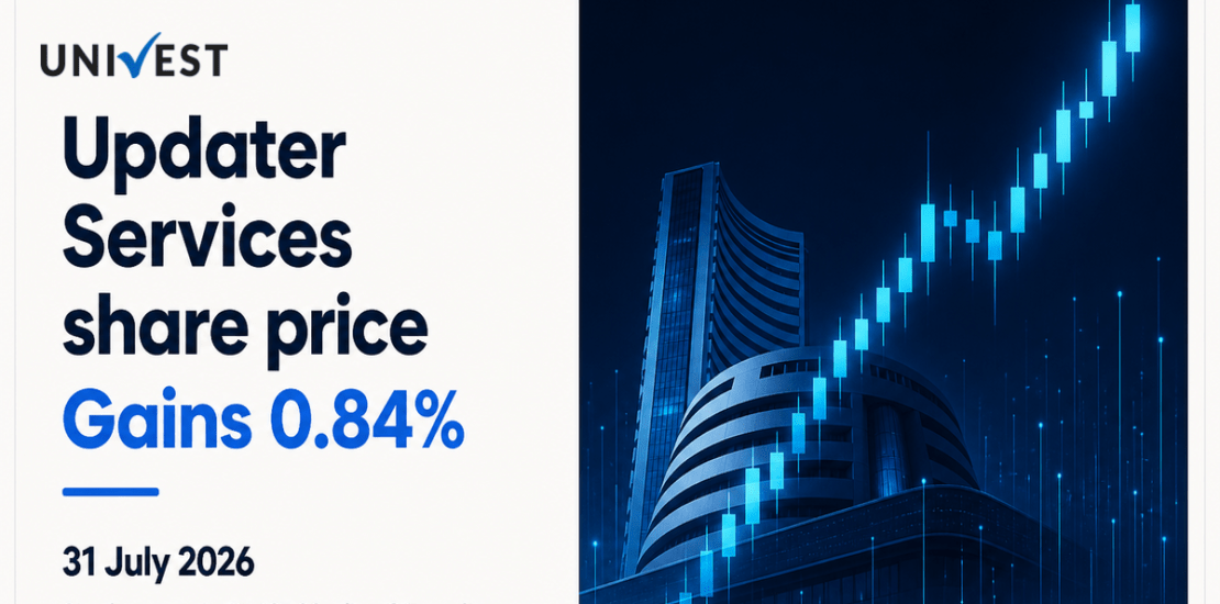 Updater Services Share Price Gains 0.84% After Q1 Results