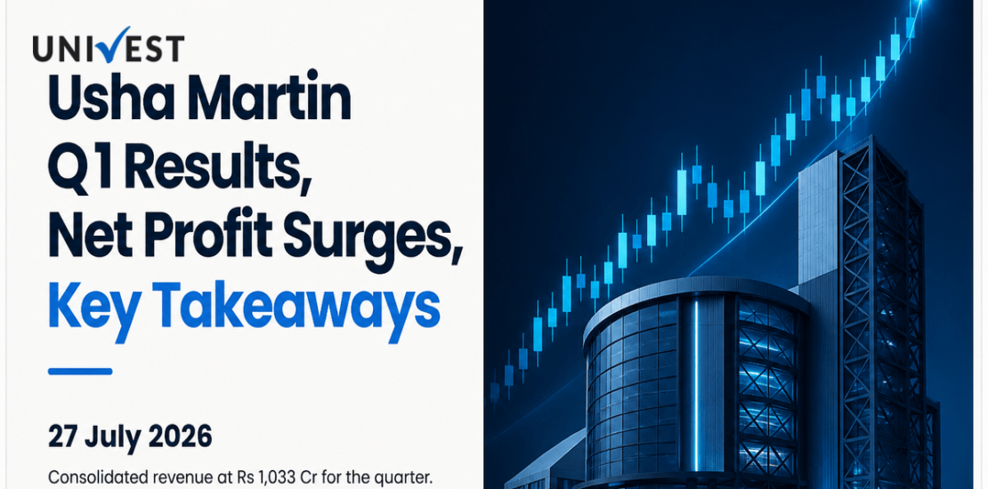 Usha Martin Q1 Results FY27: Net Profit at Rs 137 Cr for June 2026 Quarter