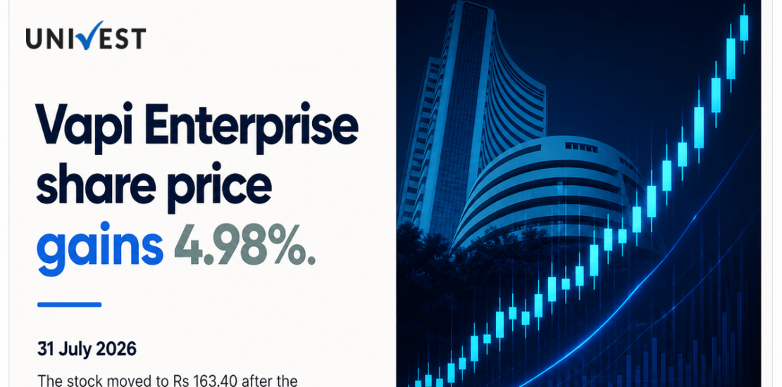 Vapi Enterprise Share Price Gains 4.98% After Q1 Results