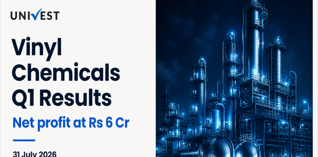Vinyl Chemicals Q1 Results FY27: Net Profit at Rs 6 Cr for June 2026 Quarter