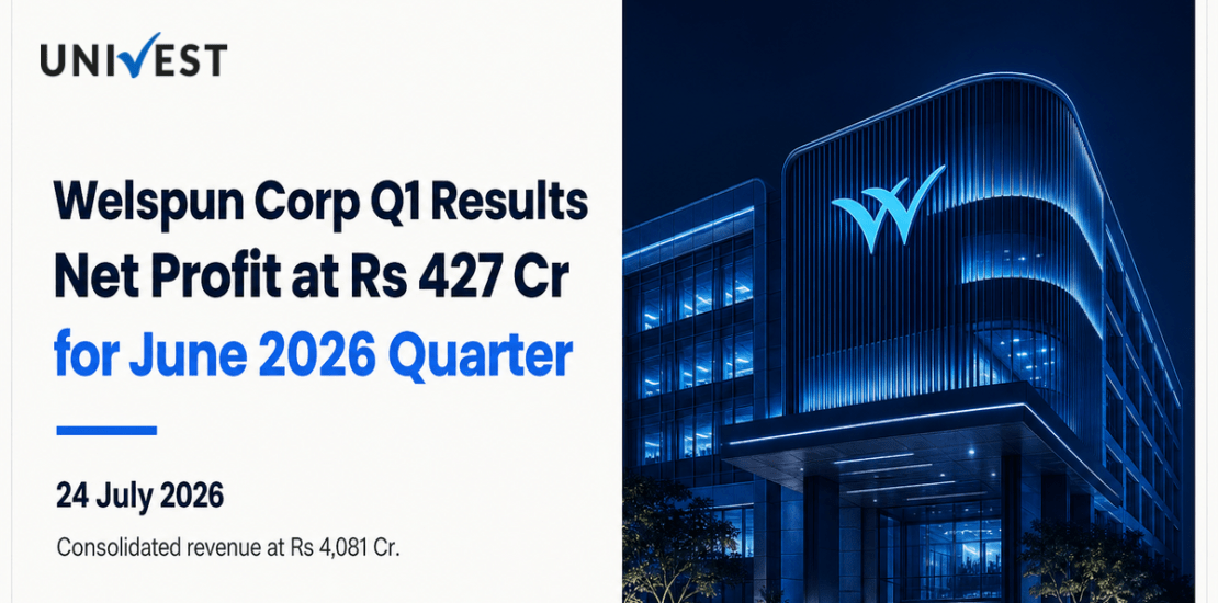 Welspun Corp Q1 Results FY27: Net Profit at Rs 427 Cr for June 2026 Quarter