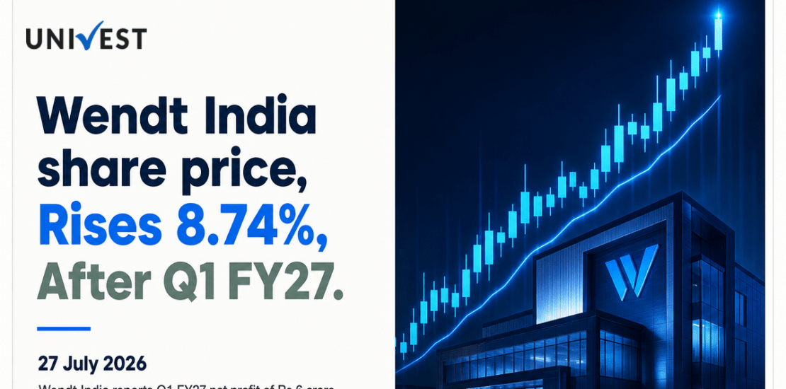 Wendt India Share Price Rises 8.74% After Q1 FY27 Results