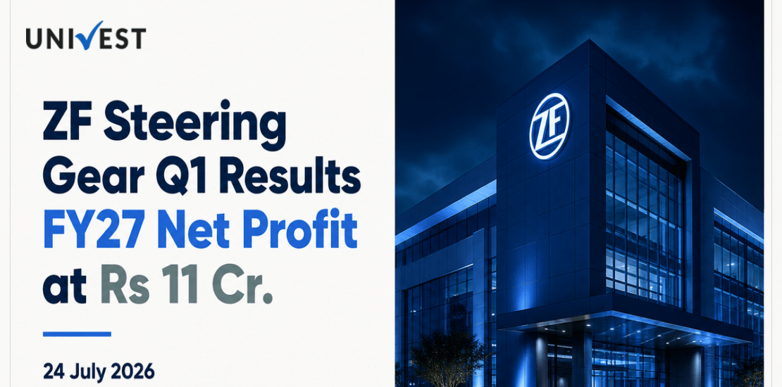 ZF Steering Gear Q1 Results FY27: Net Profit at Rs 11 Cr for June 2026 Quarter