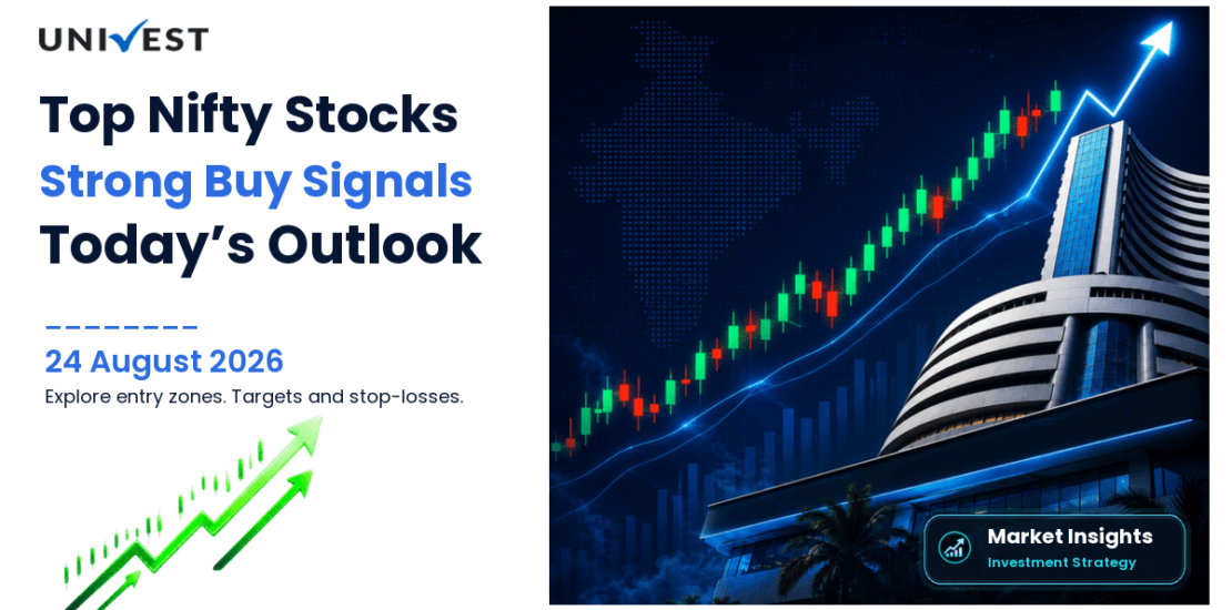 10 Stocks to Buy Today August 24, 2026: Entry Zones, Price Targets and Stop-Losses for Nifty Stocks