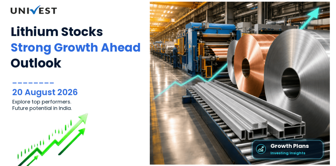 3 Lithium Stocks with Strong Growth Plans in India (2026)