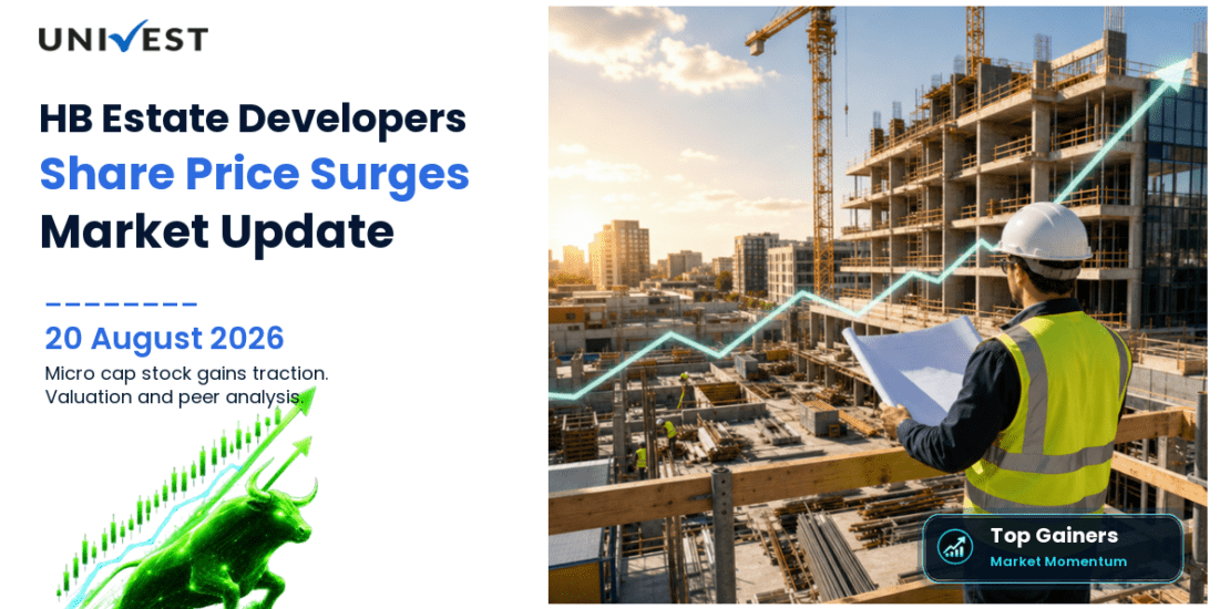 HB Estate Developers Share Price