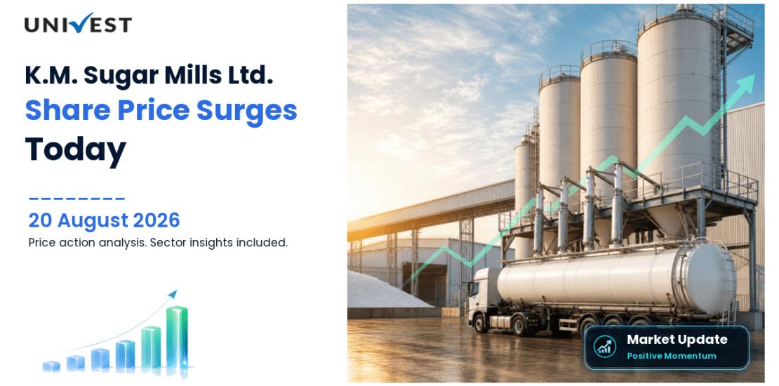 K.M. Sugar Mills Ltd. Share Price