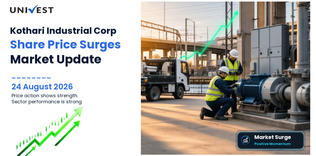 Kothari Industrial Corporation Share Price