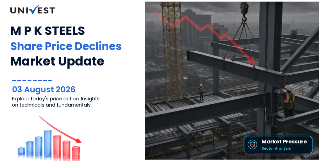 M P K STEELS (I) LIMITED Share Price