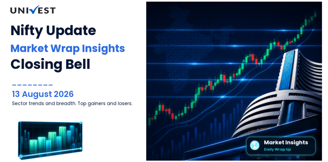 Nifty 50 Today: Closing Bell Market Wrap for 13 August 2026