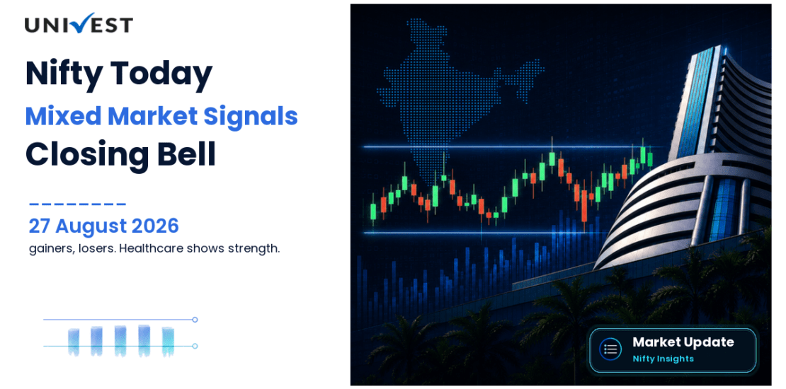Nifty 50 Today: Closing Bell Market Wrap for 27 August 2026