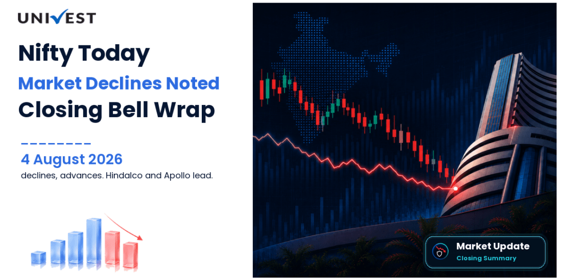 Nifty 50 Today: Closing Bell Wrap for 4 August 2026