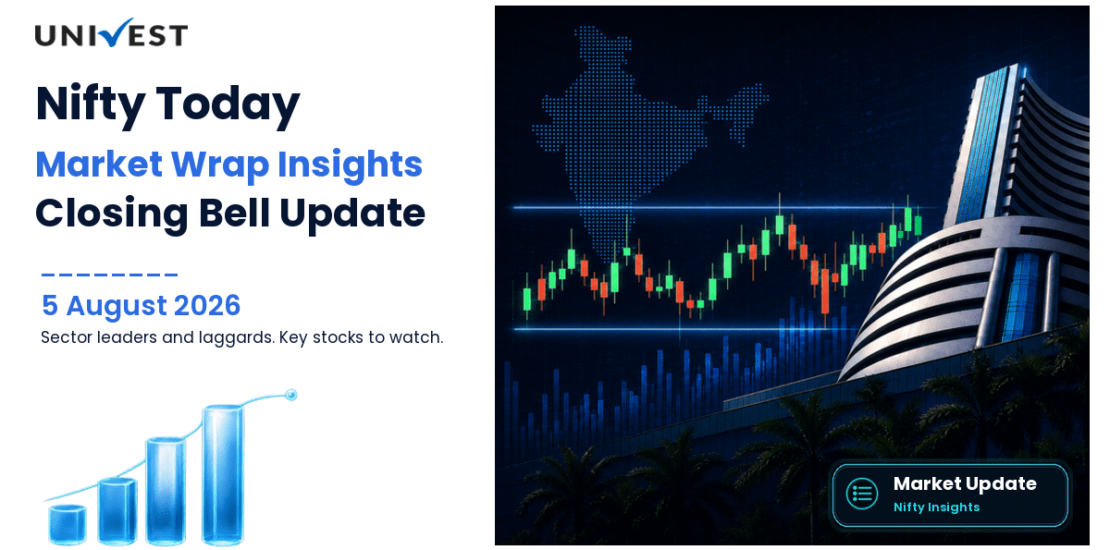 Nifty 50 Today: Closing Bell Wrap for 5 August 2026