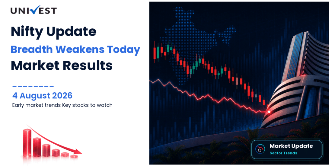 Nifty 50 Today: Early Breadth Weakens on 4 August 2026