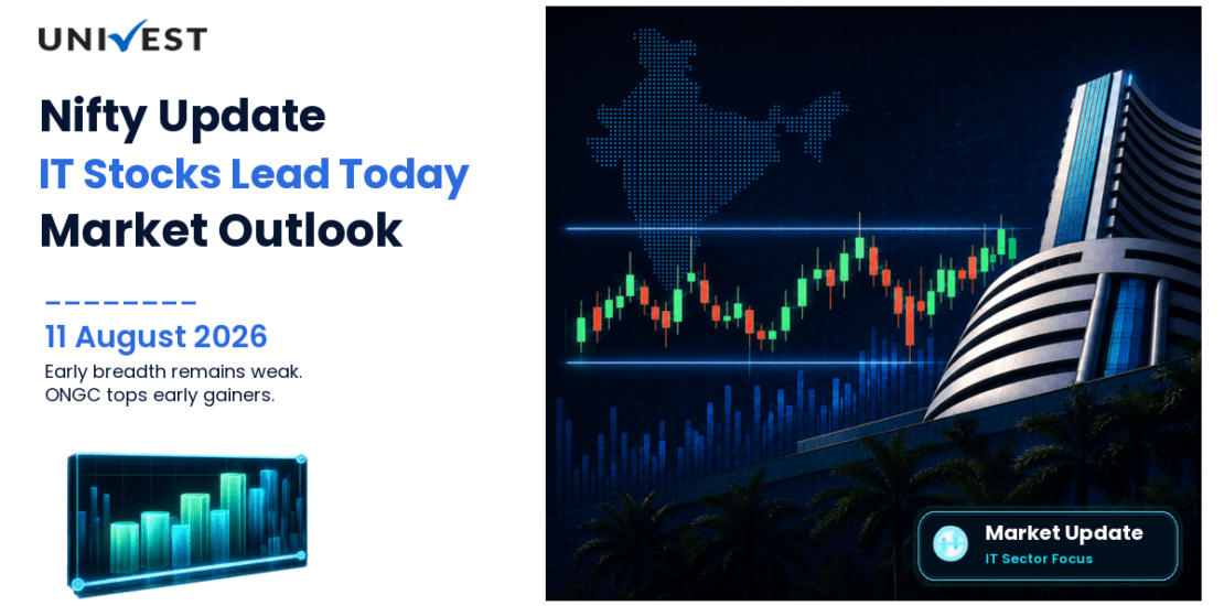 Nifty 50 Today: Early breadth weak as IT stocks lead on 11 August