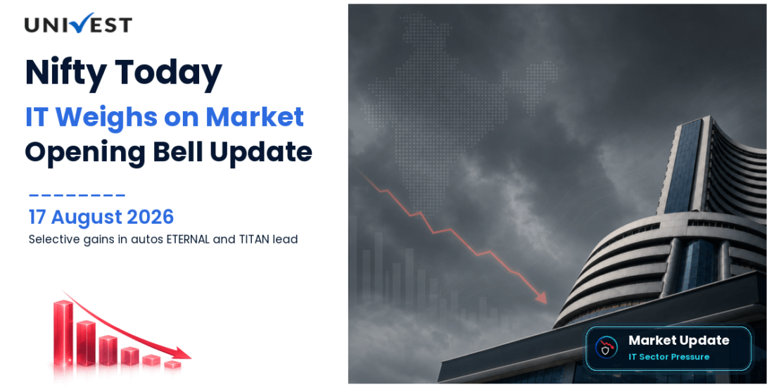 Nifty 50 Today: IT Drag Weighs on Opening Bell Breadth