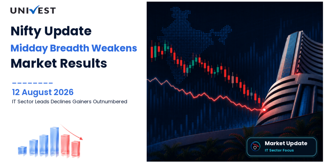 Nifty 50 Today: Midday Breadth Weakens as IT Slides