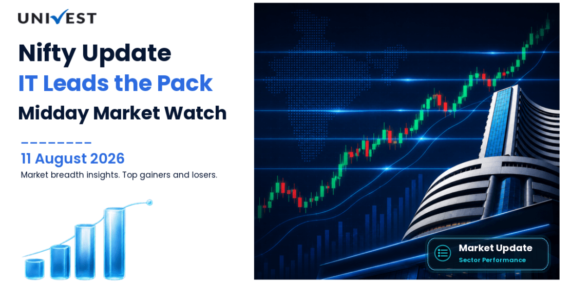 Nifty 50 Today: Midday Market Update for 11 August 2026