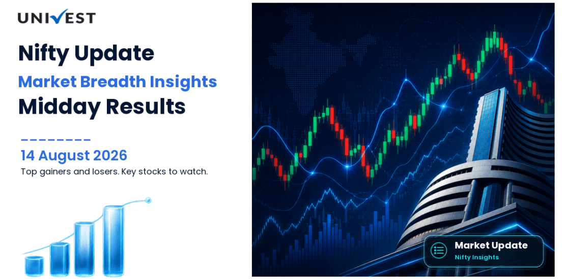 Nifty 50 Today: Midday Market Update for 14 August 2026