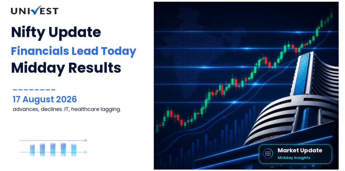 Nifty 50 Today: Midday Market Update for 17 August 2026