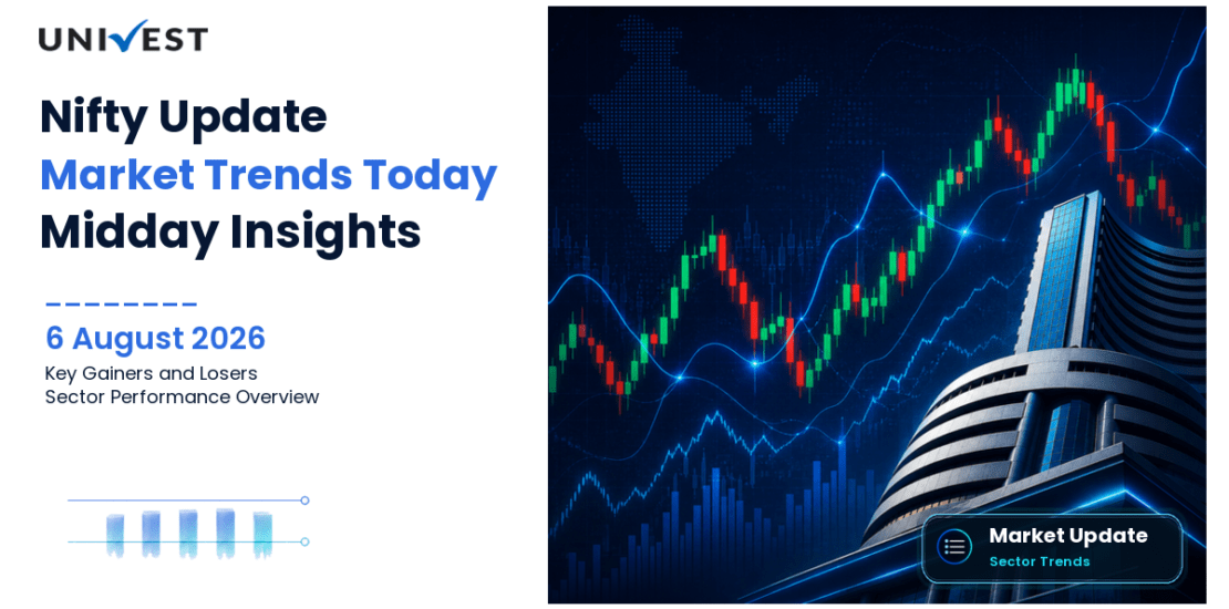 Nifty 50 Today: Midday Market Update for 6 August 2026