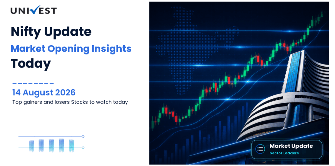 Nifty 50 Today: Opening Bell Market Update for 14 August 2026