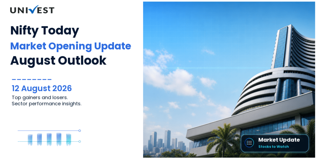 Nifty 50 Today: Opening Bell Update for 12 August 2026