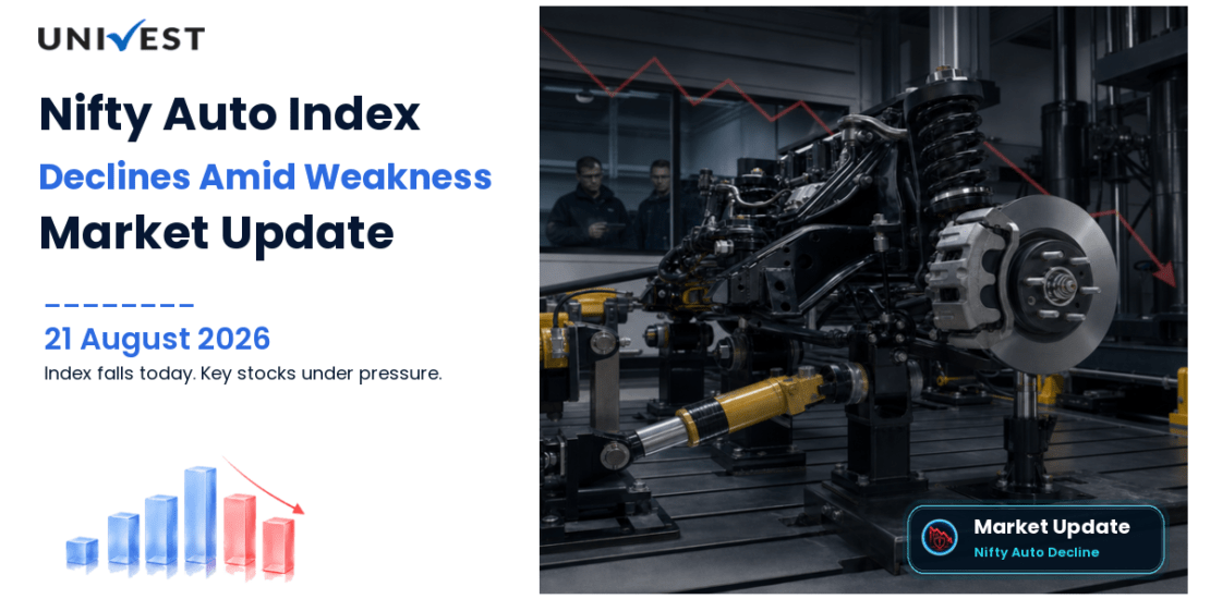 Nifty Auto Today: Index Falls 0.60% as 13 Stocks Decline