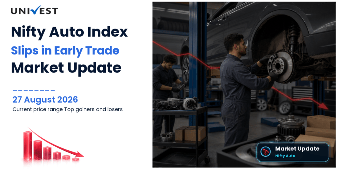 Nifty Auto Today: Index Slips 0.39% in Early Trade