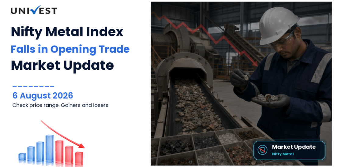Nifty Metal Today: Index Falls 0.42% in Opening Trade