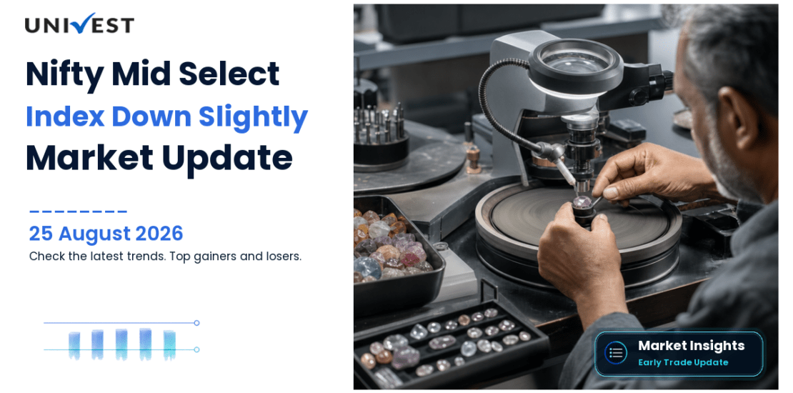 Nifty Mid Select Today: Index Down 0.09% in Early Trade