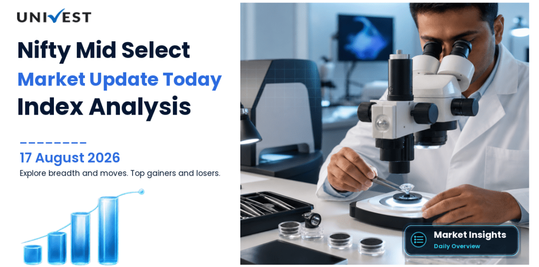 Nifty Mid Select Today: Price, Breadth and Stock Moves