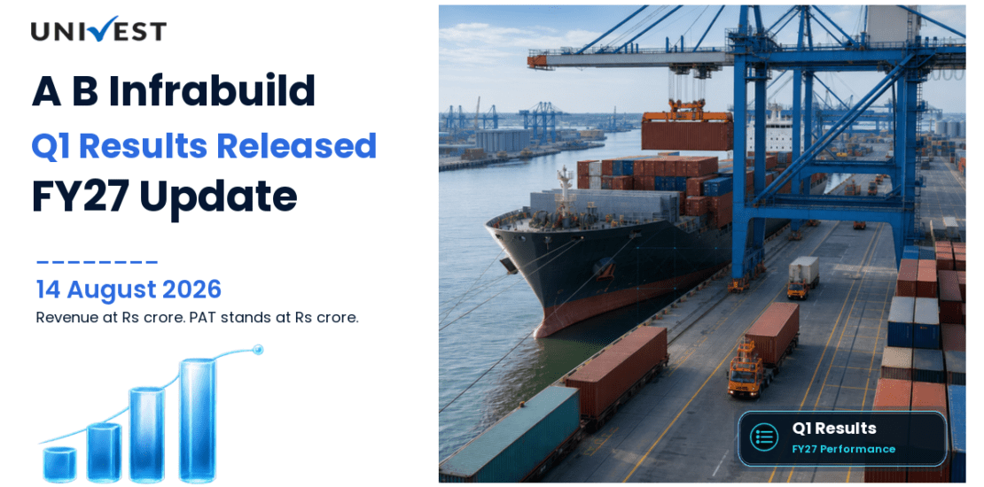 A B Infrabuild Q1 Results FY27: Revenue Rs 76 crore, PAT Rs 5 Crore