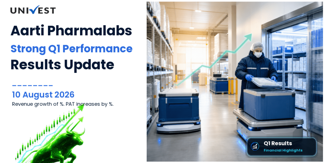 Aarti Pharmalabs Q1 FY27 Results: Revenue Rs 535 Cr, PAT Rs 68 Cr and Key Highlights