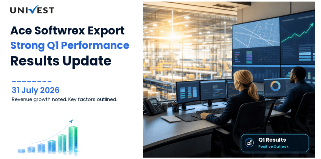 Ace Softwrex Export Q1 Results FY27: PAT at Rs 1 Cr for June 2026 Quarter