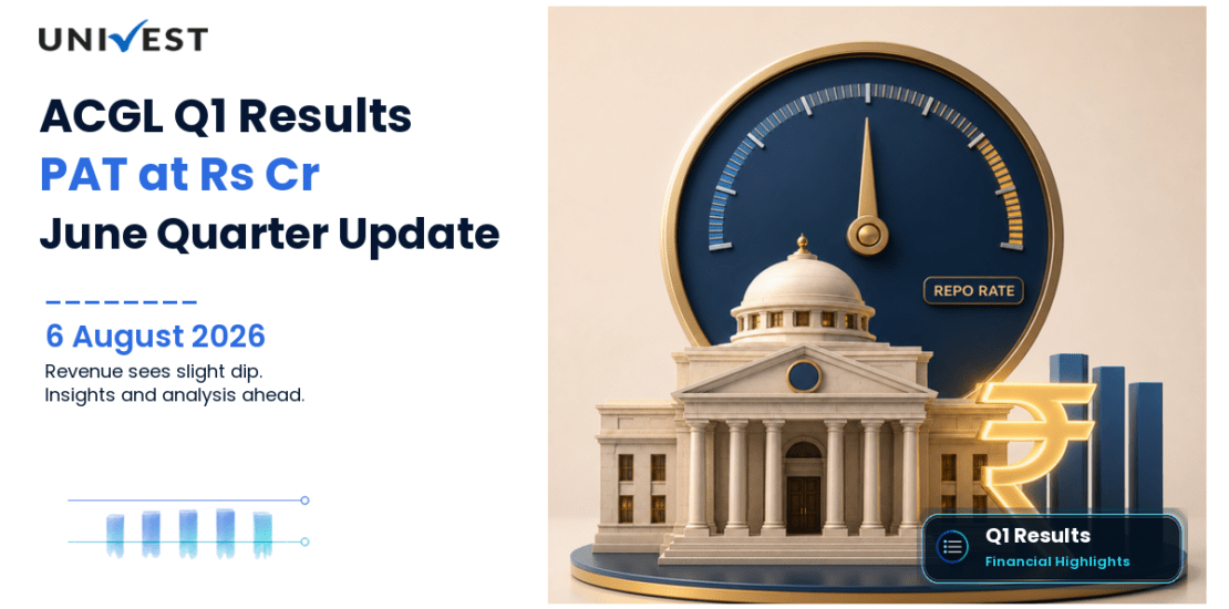 ACGL Q1 Results FY27: PAT at Rs 11 Cr for June 2026 Quarter
