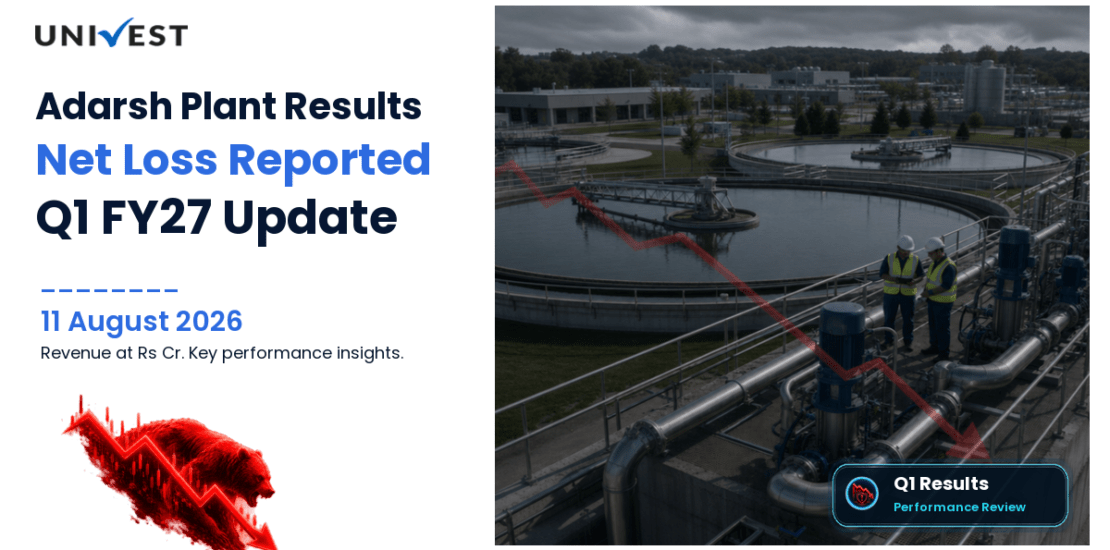 Adarsh Plant and Infrastructure Q1 FY27 Results: Revenue Rs 2 Cr, Net Loss Rs 0.29 Cr and Key Highlights