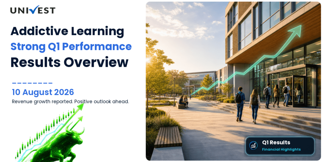 Addictive Learning Q1 FY27 Results: Revenue Rs 22 Cr, PAT Rs 0.31 Cr and Key Highlights
