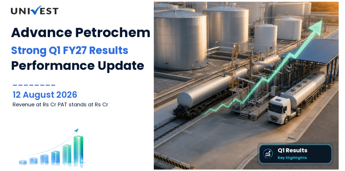 Advance Petrochem Q1 FY27 Results: Revenue Rs 18 Cr, PAT Rs 2 Cr and Key Highlights