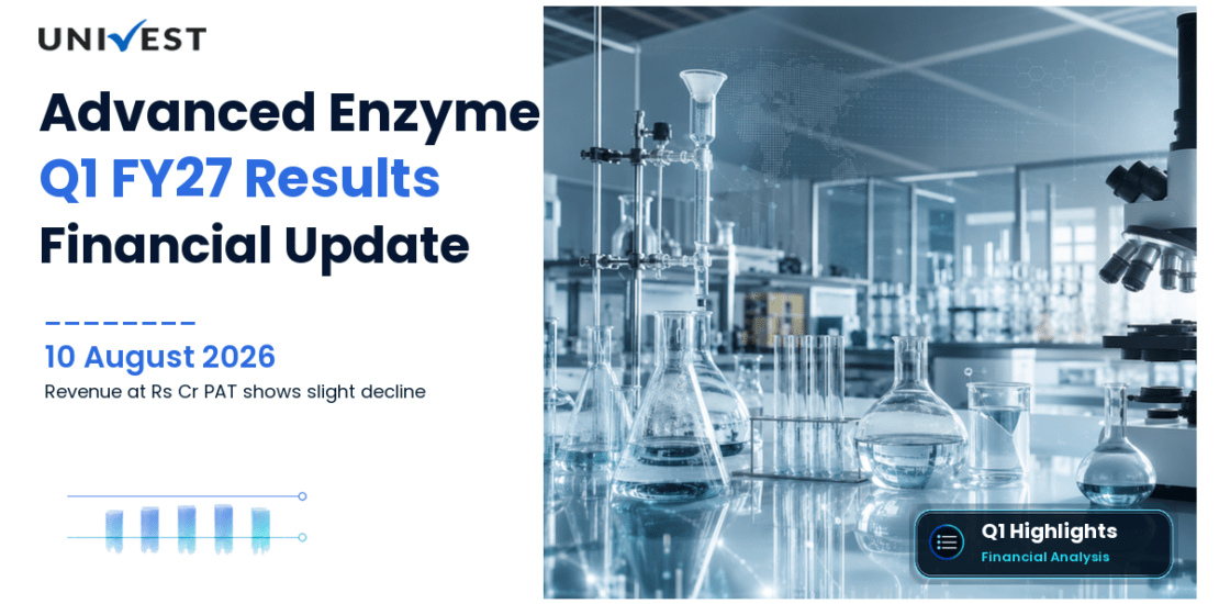Advanced Enzyme Q1 FY27 Results: Revenue Rs 189 Cr, PAT Rs 38 Cr and Key Highlights