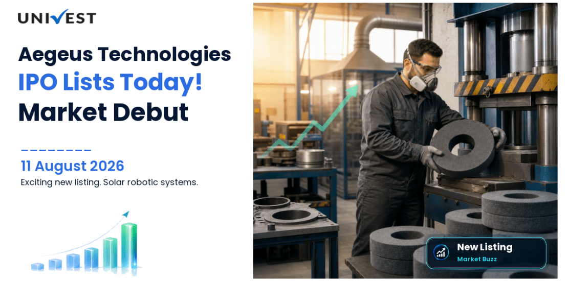 Aegeus Technologies IPO Lists Today 11 Aug on BSE SME